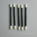 Black PP Stick Double Head Foam Tip Swab